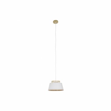 Потолочный светильник DKD Home Decor Белый Коричневый Натуральный Бамбук 50 W 30 x 30 x 20 cm