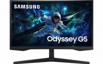 Monitors Samsung 27" Odyssey G5 Curved QHD