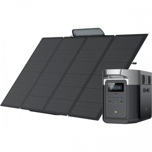 Ecoflow Starterset Solarpanel 400W + Powerstation Delta Max A2.000W image 1