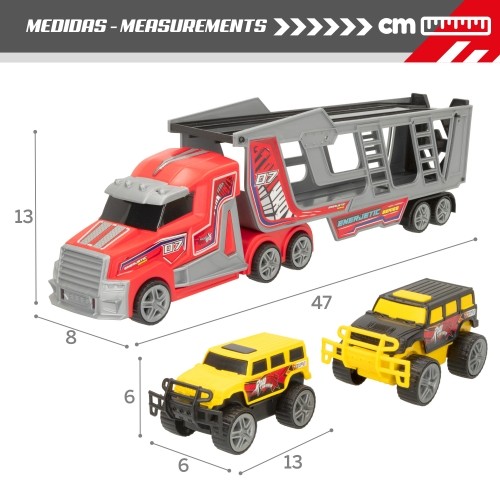 Molmo Toys Auto treilers ar mašīnām, inercija 47 cm CB47277 image 3