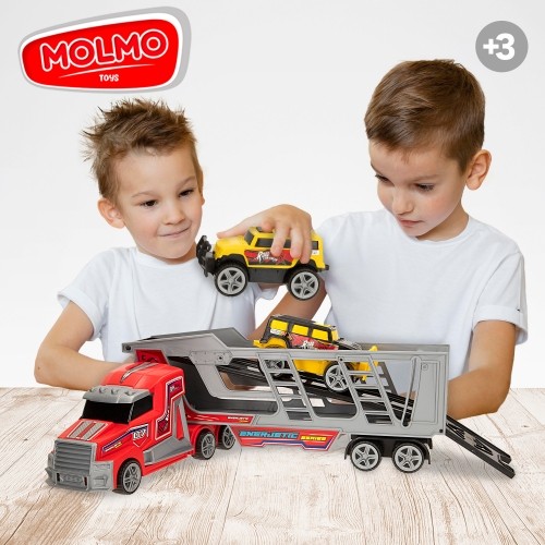 Molmo Toys Auto treilers ar mašīnām, inercija 47 cm CB47277 image 4