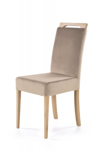 Halmar CLARION chair, color: honey oak / MONOLITH 09 image 1