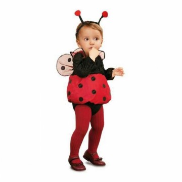 Bigbuy Kids Маскарадные костюмы для младенцев Божья коровка 7-12 Months Красный (Пересмотрено A)