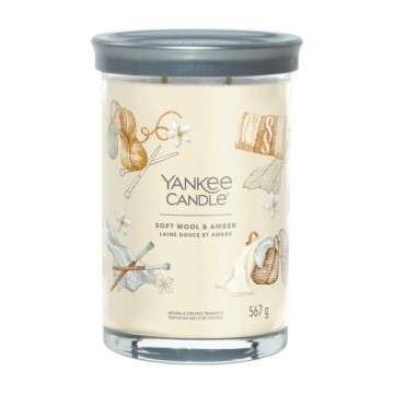 Aromātiska svece Yankee Candle 567 g Wool & Amber