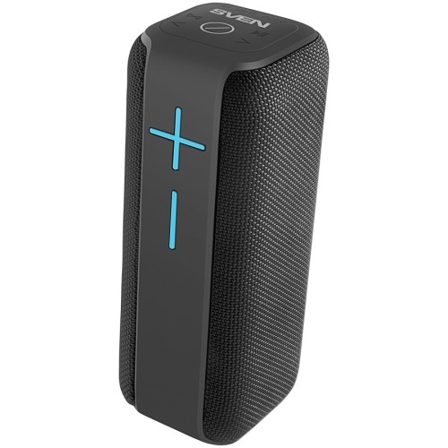 Speaker SVEN PS-205, black (12W, Waterproof (IPx6), TWS, Bluetooth, FM, USB, microSD, 1500mA*h) image 1