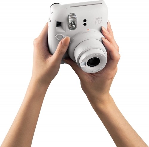 Fujifilm Instax Mini 12 momentfoto kamera, clay-white - INSTAXMINI12WHT image 5