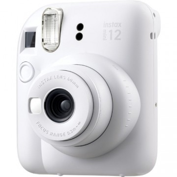 Fujifilm Instax Mini 12 momentfoto kamera, clay-white - INSTAXMINI12WHT