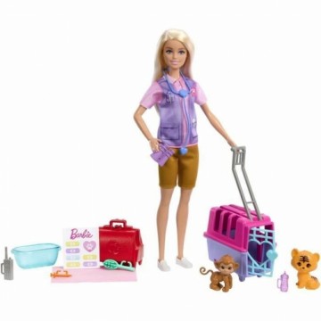 Lelle Barbie SAUVETEUSE D'ANIMAUX