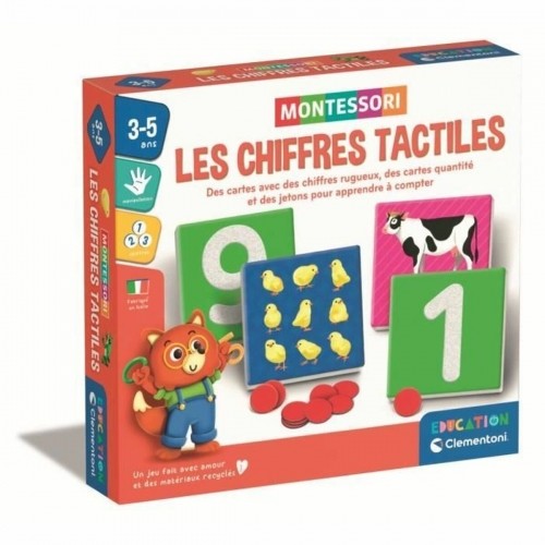 Izglītojošā Spēle Clementoni Les chiffres tactiles (FR) image 1