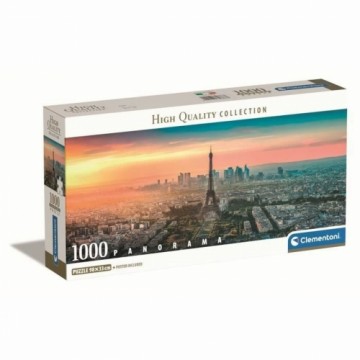 Puzle un domino komplekts Clementoni Panorama Paris 1000 Daudzums