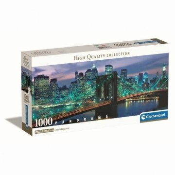 Puzle un domino komplekts Clementoni Panorama New York 1000 Daudzums