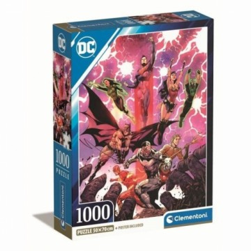 Puzle un domino komplekts Clementoni DC Comics 1000 Daudzums