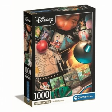 Puzle un domino komplekts Clementoni Classic Movies Disney 1000 Daudzums