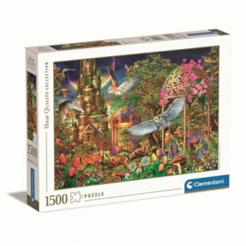 Puzle un domino komplekts Clementoni Woodland Fantasy 1500 Daudzums