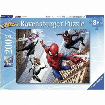 Puzle un domino komplekts Ravensburger Spider-Man 200 Daudzums