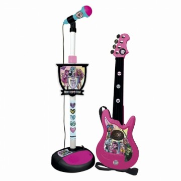 Детская гитара Monster High Kараоке-микрофоном