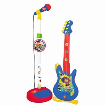 Spēļu Ģitāra Mazuļiem Toy Story Karaoke Mikrofonu