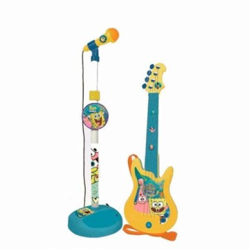 Spēļu Ģitāra Mazuļiem Spongebob Karaoke Mikrofonu