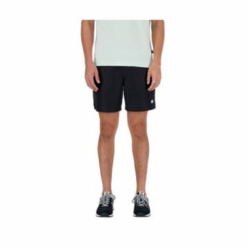Спортивные мужские шорты New Balance ESSENTIALS SHORT 7 MS41501  Чёрный