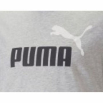 Vīriešu Krekls ar Īsām Piedurknēm Puma ESS 2 COL LOGO 586759 04 Pelēks
