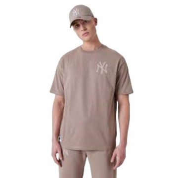 Vīriešu Krekls ar Īsām Piedurknēm New Era ESSNTLS LC OS TEE NEYYAN 60435555 Pelēks