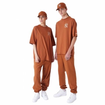 Vīriešu Krekls ar Īsām Piedurknēm New Era LEAGUE ESSNTLS LC OS TEE NEYYAN 60435552 Oranžs