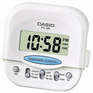 Часы-будильник Casio PQ-30B-7E Белый