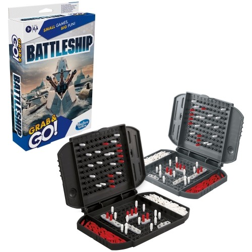 Hasbro Gaming Ceļojumu spēle Battleship Grab&Go image 4