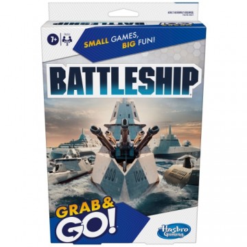 Hasbro Gaming Ceļojumu spēle Battleship Grab&Go