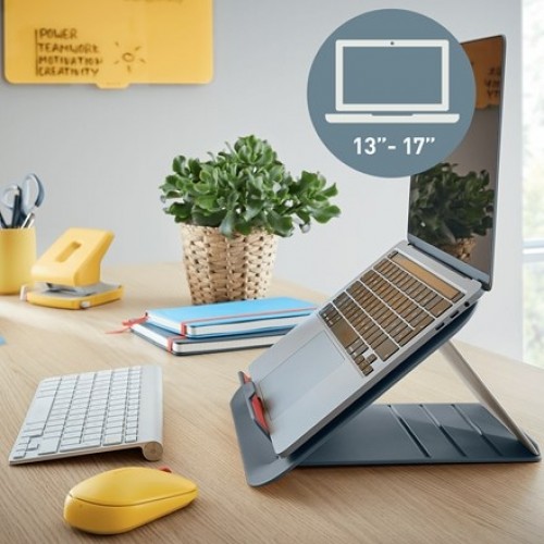 Leitz Ergo Cosy Laptop stand Grey 43.2 cm (17") image 2
