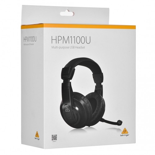 Behringer HPM1100 - closed headphones with microphone and USB connection image 4
