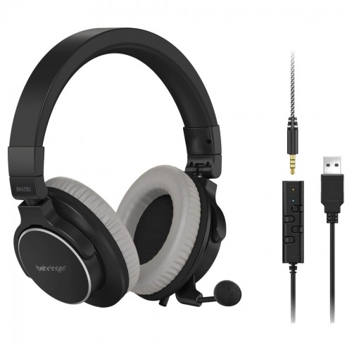 Behringer BH470U - studio headphones with microphone and USB connection image 1