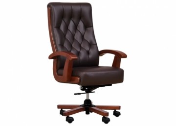 Bemondi CONSUL brown leather armchair