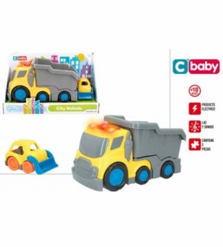 Color Baby Kravas automašīna ar mašīnu  (gaisma, skaņa) no 18 men. CB47398