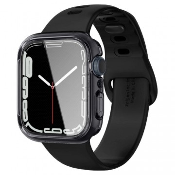Spigen Ultra Hybrid case for Apple Watch 7 | 8 | 9 (45 mm) - transparent gray