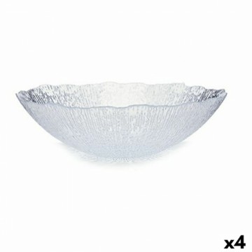 Vivalto Bļoda Rio Caurspīdīgs Stikls 30,5 x 8,6 x 30,5 cm (4 gb.)