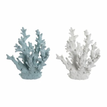 Декоративная фигура Home ESPRIT Синий Белый Коралл Средиземноморье 21,5 x 18 x 21,5 cm