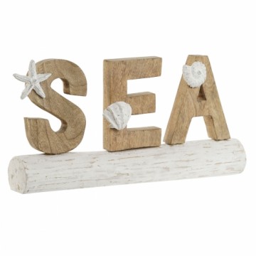 Dekoratīvās figūriņas Home ESPRIT Sea Balts Dabisks Vidusjūra 47 x 8 x 24,5 cm