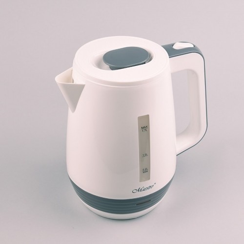Feel-Maestro MR033 white electric kettle 1.7 L Grey, White 2200 W image 1