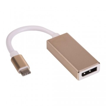 Akyga converter adapter with cable AK-AD-56 converter adapter with cable USB type C (m) | DisplayPort (f) 15cm