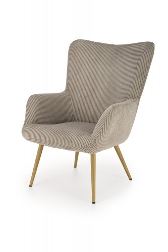Halmar AMARO leisure chair, grey image 1