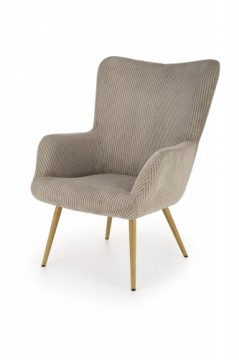 Halmar AMARO leisure chair, grey