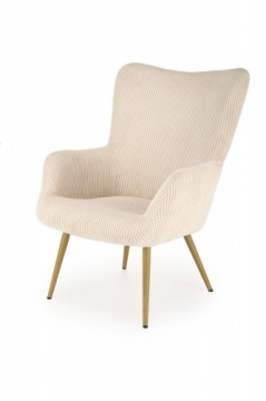 Halmar AMARO leisure chair, cream