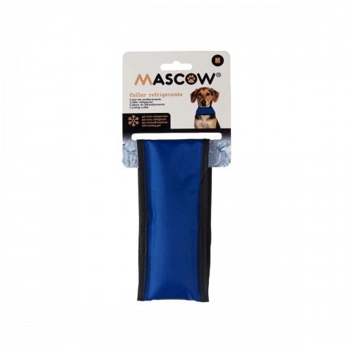 Mascow Suņa kaklasiksna Zils Melns PVC Želeja 6,5 x 1 x 45 cm Paplašināšanas sloti (4 gb.) image 3