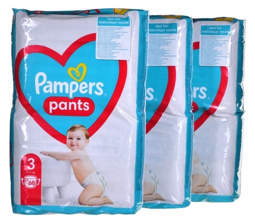Pampers Pants Boy/Girl 3 204 pc(s) image 1
