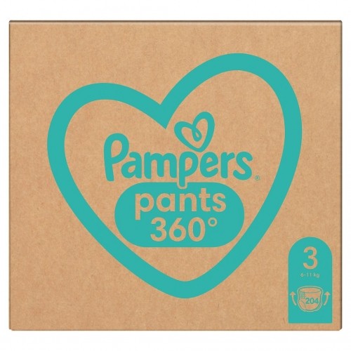 Pampers Pants Boy/Girl 3 204 pc(s) image 5