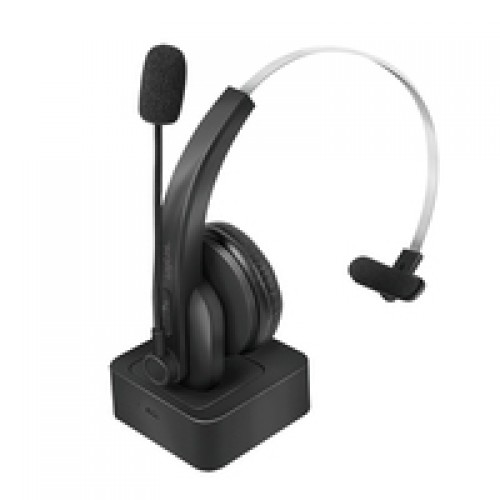LogiLink Bluetooth Headset Mono m.headband & charging stand image 1