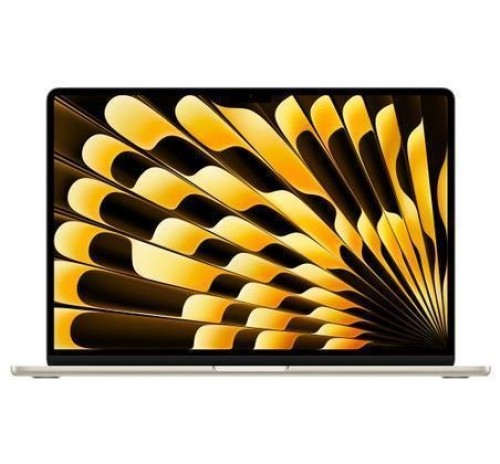 Notebook|APPLE|MacBook Air|CPU  Apple M3|15.3"|2880x1864|RAM 8GB|DDR4|SSD 256GB|10-core GPU|Integrated|ENG|macOS Sonoma|Starlight|1.51 kg|MRYR3ZE/A image 1