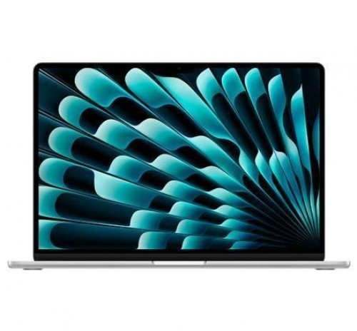 Notebook|APPLE|MacBook Air|CPU  Apple M3|15.3"|2880x1864|RAM 8GB|DDR4|SSD 256GB|10-core GPU|Integrated|ENG|macOS Sonoma|Silver|1.51 kg|MRYP3ZE/A image 1