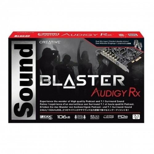 Iekšējā Skaņas Karte Creative Technology Sound Blaster Audigy Rx image 3